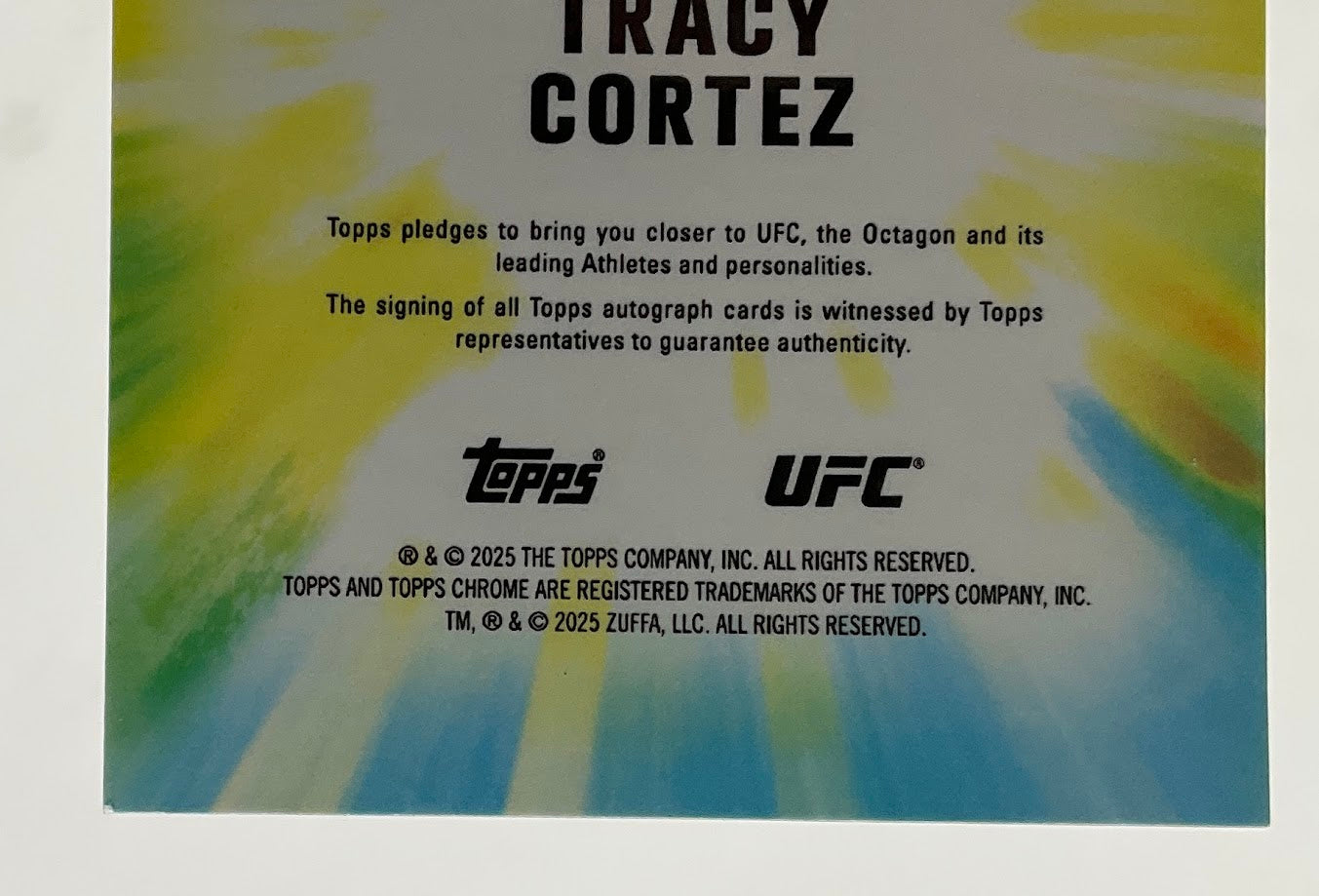 Tracy Cortez 2025 Topps Chrome Future Stars Green Refractor Auto 89/99 #FSA-TC