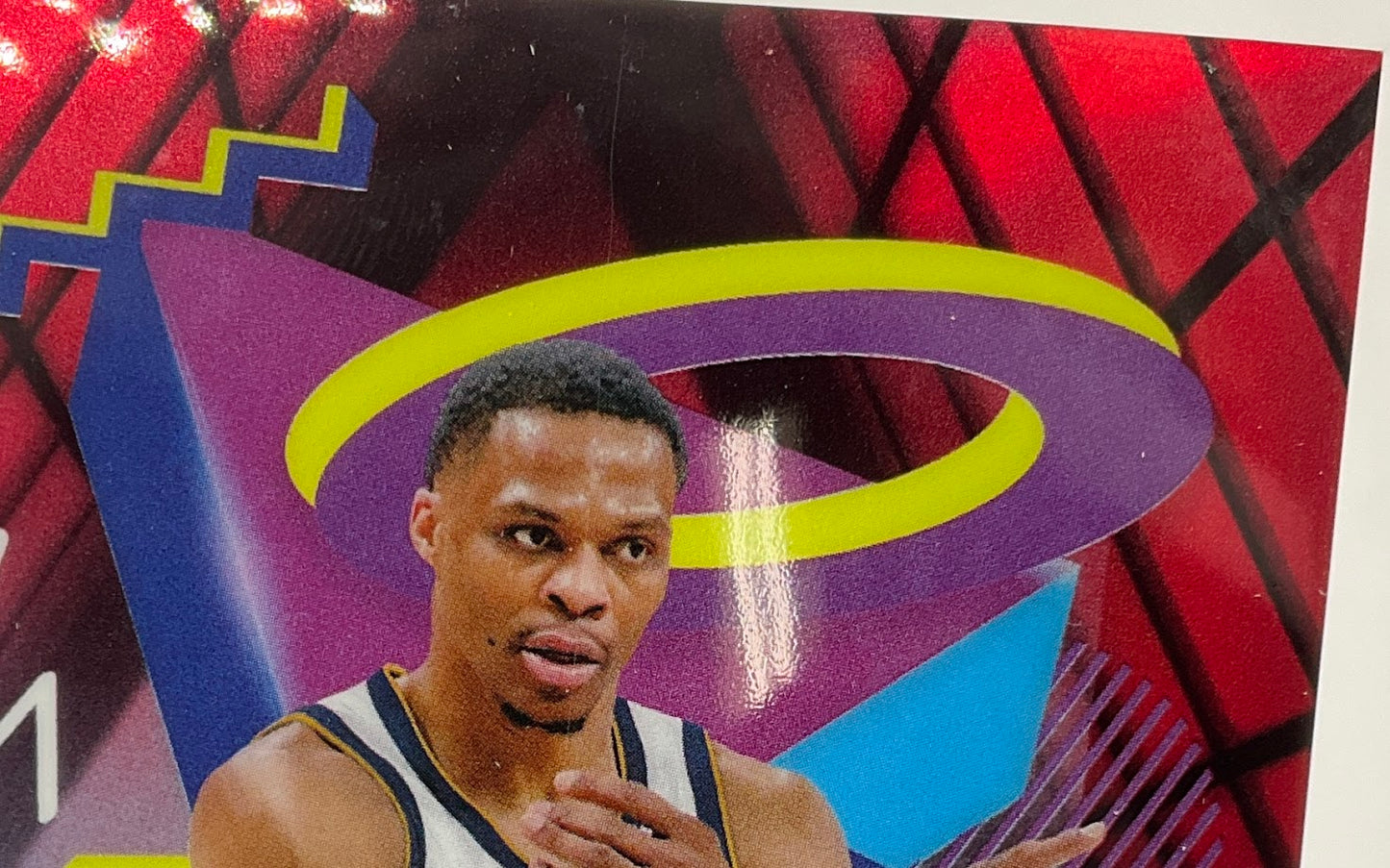Russell Westbrook 2024-25 Topps Finest Red Refractor 6/8 #234