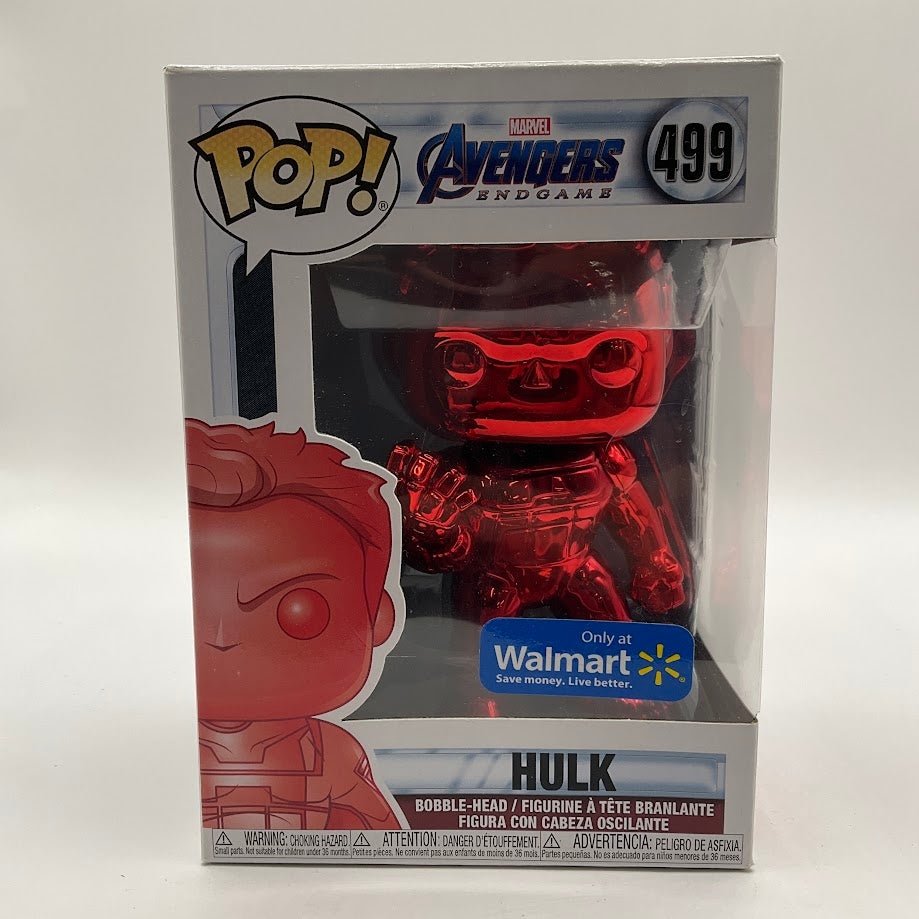 Hulk Funko Pop! Avengers Endgame #499 Walmart Exclusive
