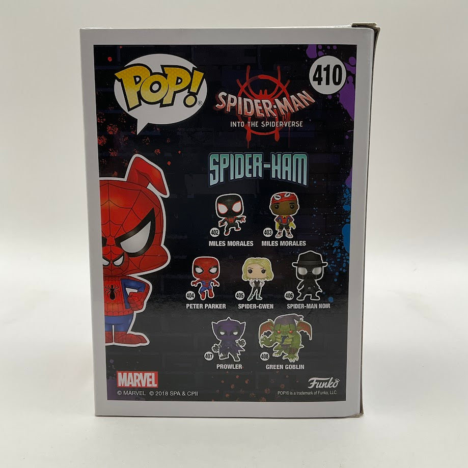 Spider-Ham Funko Pop! Spider-Man Into the Spider-Verse #410 Walgreens