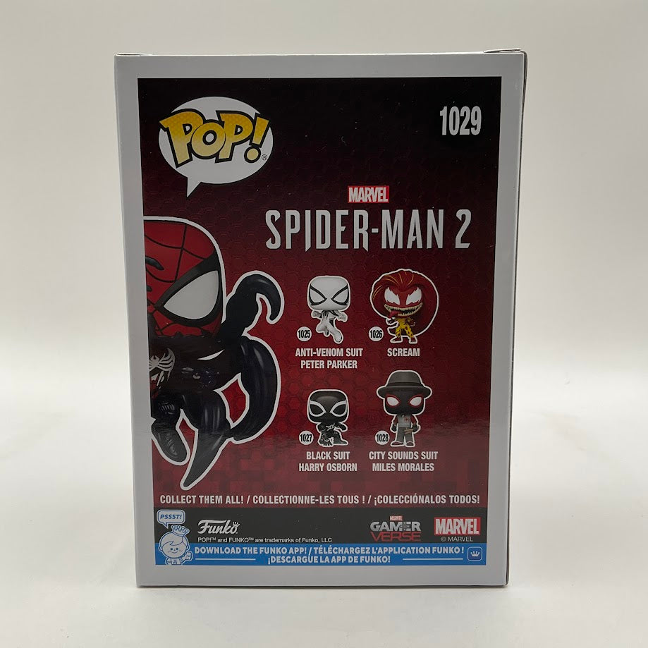 Advanced Suit 2.0 Symbiote Takeover Funko Pop! Spider-Man 2 #1029 Hot Topic