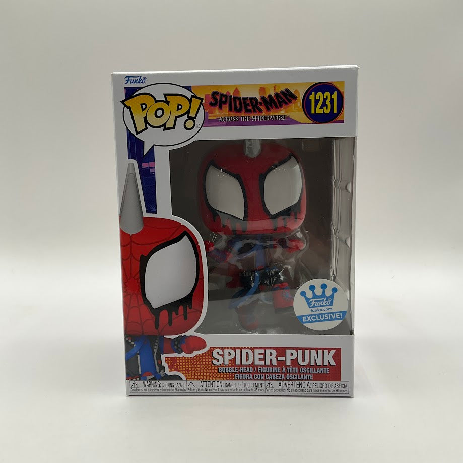 Spider-Punk Funko Pop! Spider-Man Across the Spider-Verse #1231 Funko Exclusive