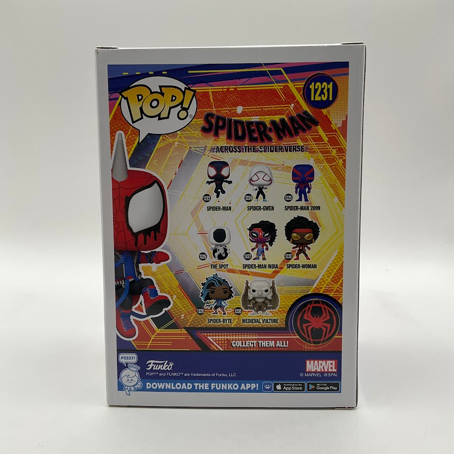 Spider-Punk Funko Pop! Spider-Man Across the Spider-Verse #1231 Funko Exclusive