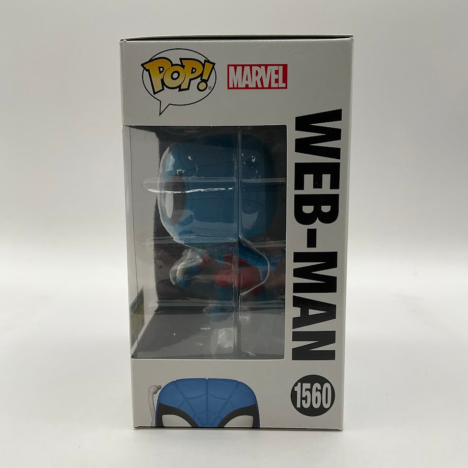 Web-Man Funko Pop! Marvel #1560 Entertainment Earth Exclusive