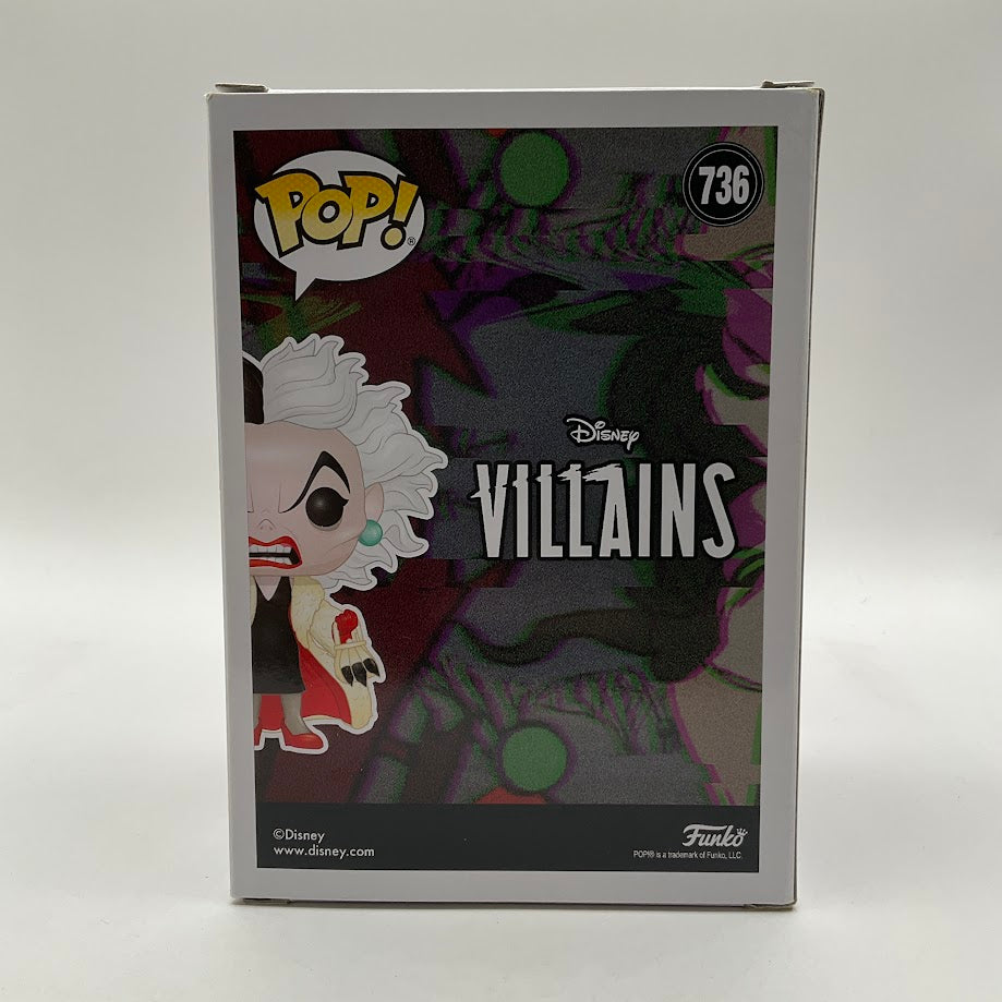 Cruella De Vil Funko Pop! Disney Villains #736 Diamond Collection Hot Topic