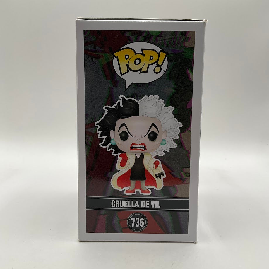 Cruella De Vil Funko Pop! Disney Villains #736 Diamond Collection Hot Topic