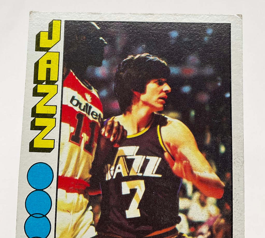 Pete Maravich 1976-77 Topps #60 New Orleans Jazz VG-EX