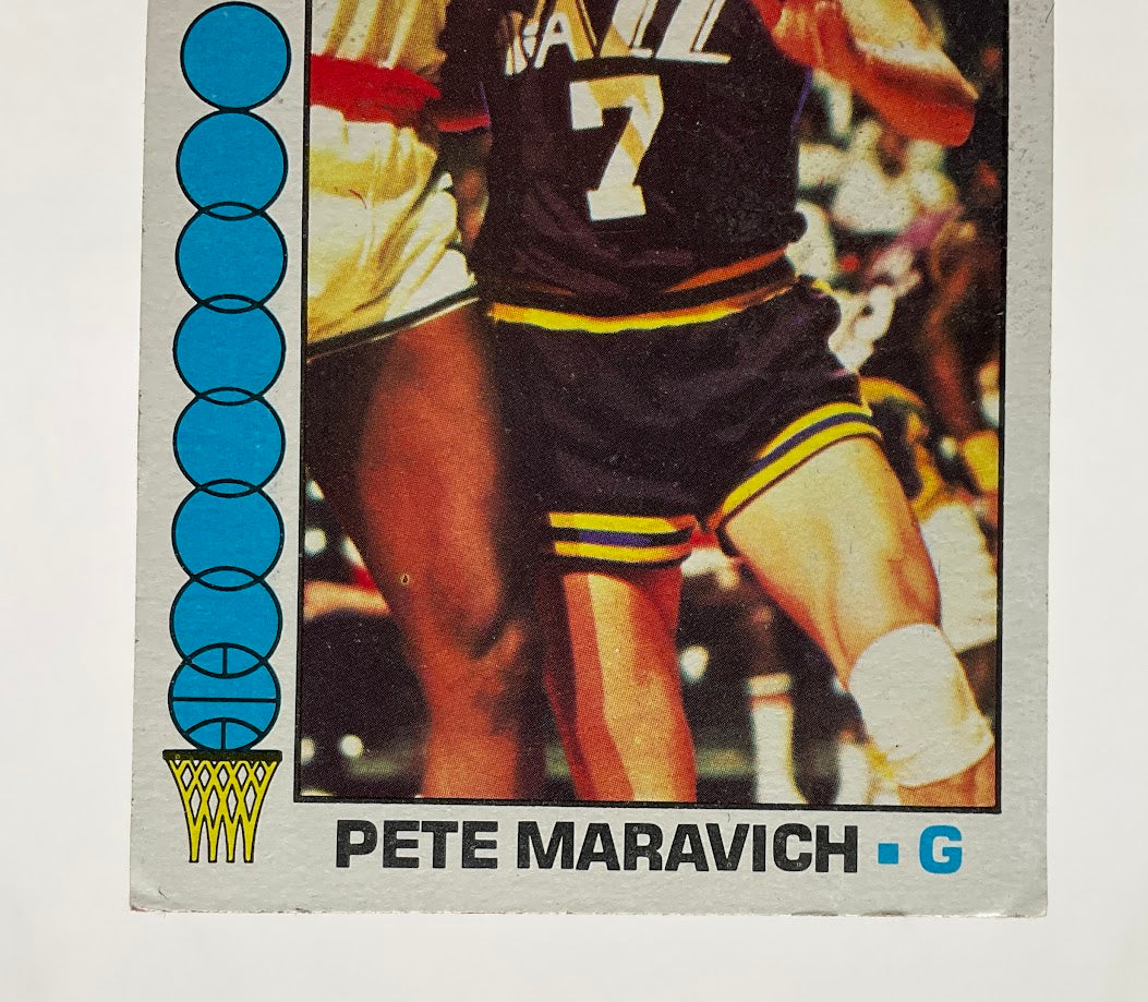 Pete Maravich 1976-77 Topps #60 New Orleans Jazz VG-EX