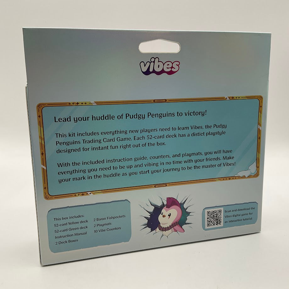 Vibes Leg/Lils s2 Enter the Huddle Yellow vs Green Beginner Starter Deck
