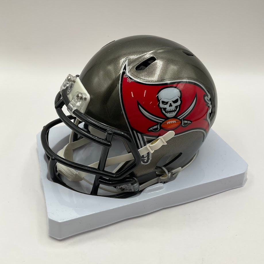 Baker Mayfield Underwraps Signed Tampa Bay Buccaneers Mini Helmet Fanatics COA