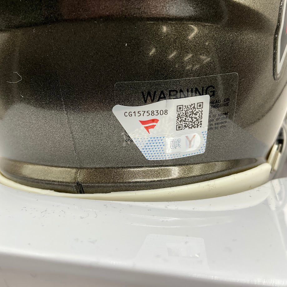 Baker Mayfield Underwraps Signed Tampa Bay Buccaneers Mini Helmet Fanatics COA