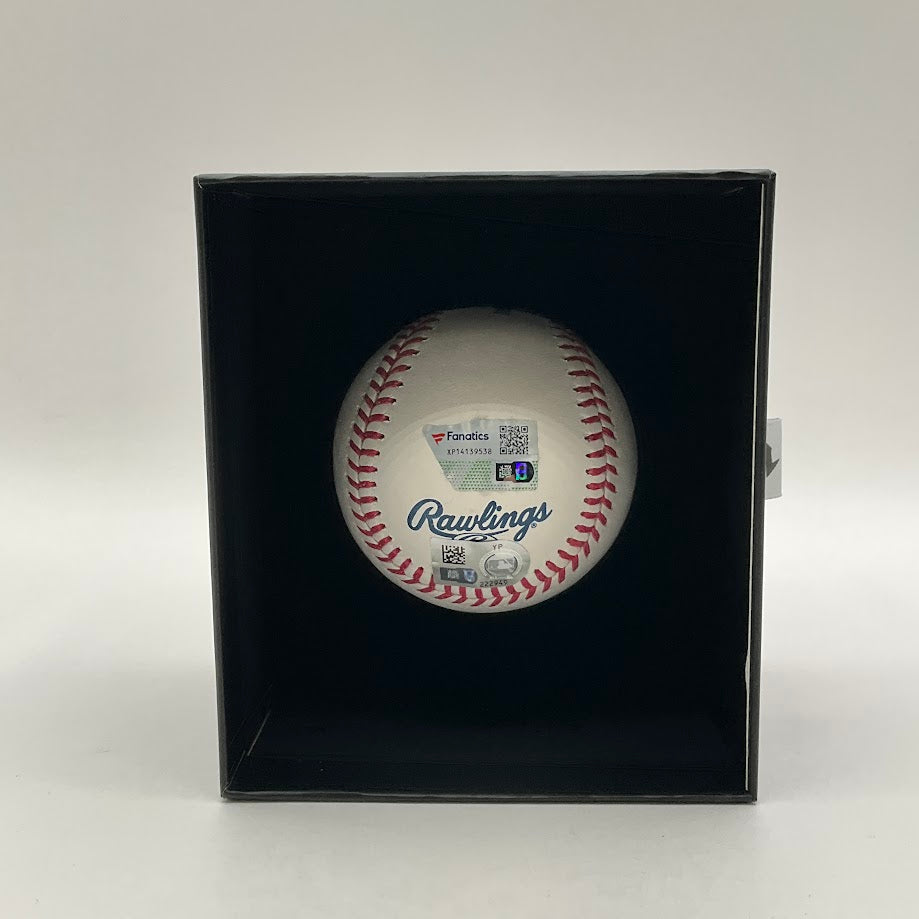 Jim Leyland Underwraps Signed Hall of Fame Baseball Fanatics COA