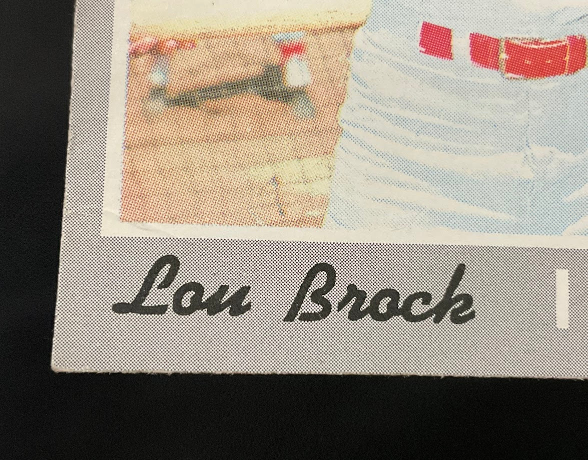 Lou Brock 1970 Topps #330 St. Louis Cardinals VG-EX #3 - Collector Store LLC