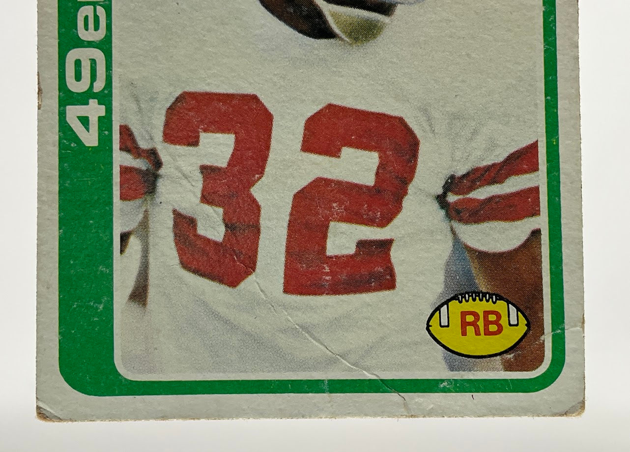 OJ Simpson 1978 Topps #400 San Francisco 49ers VG