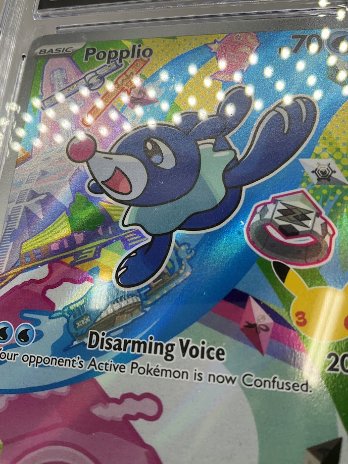 Popplio Pokemon First Partner Illustration Collection S1 Promo CGC 10 Pristine