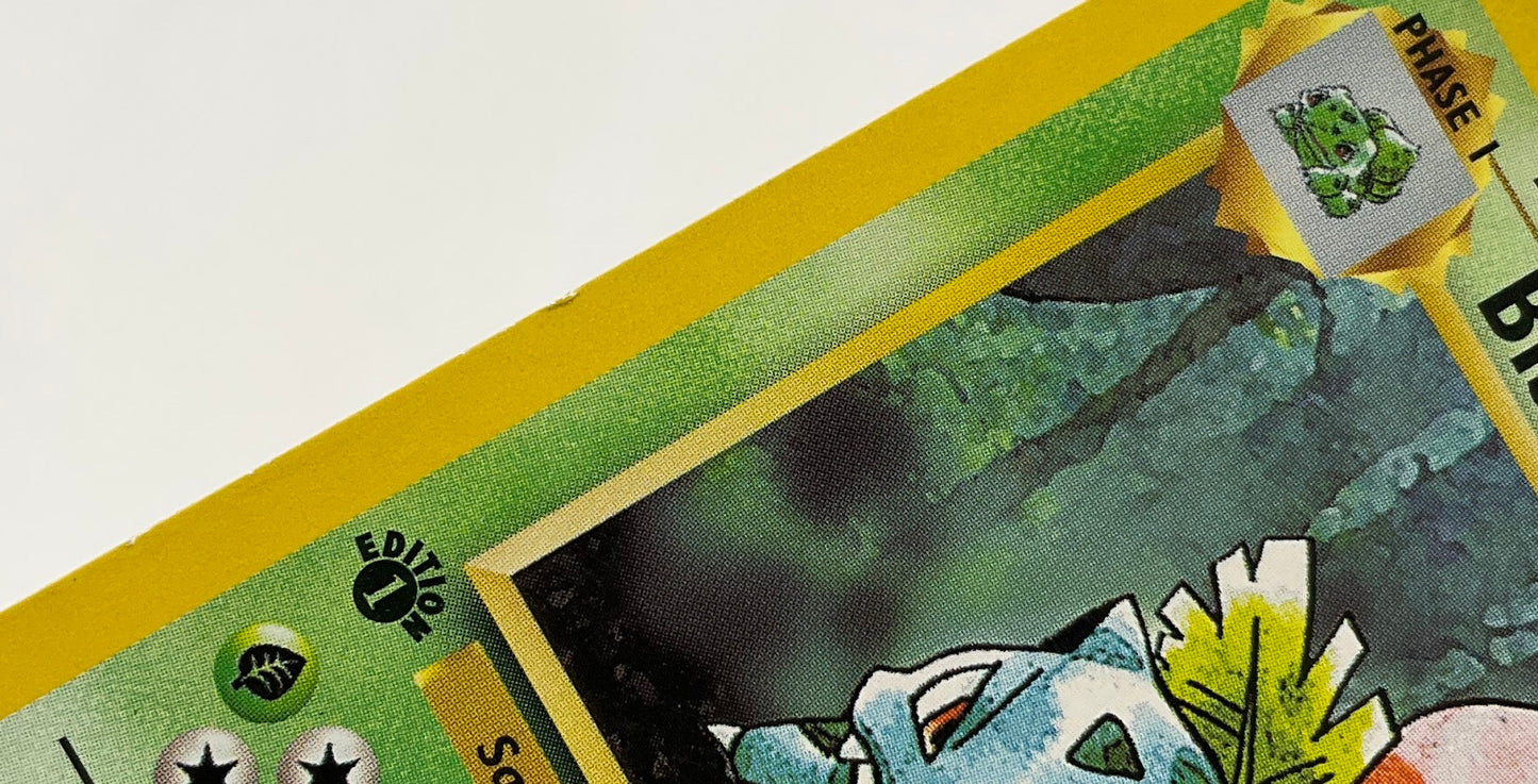 Ivysaur Pokemon Base Set 1st Edition German #30