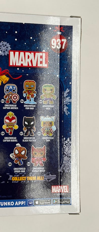 Gingerbread Black Panther Funko Pop! Marvel #937