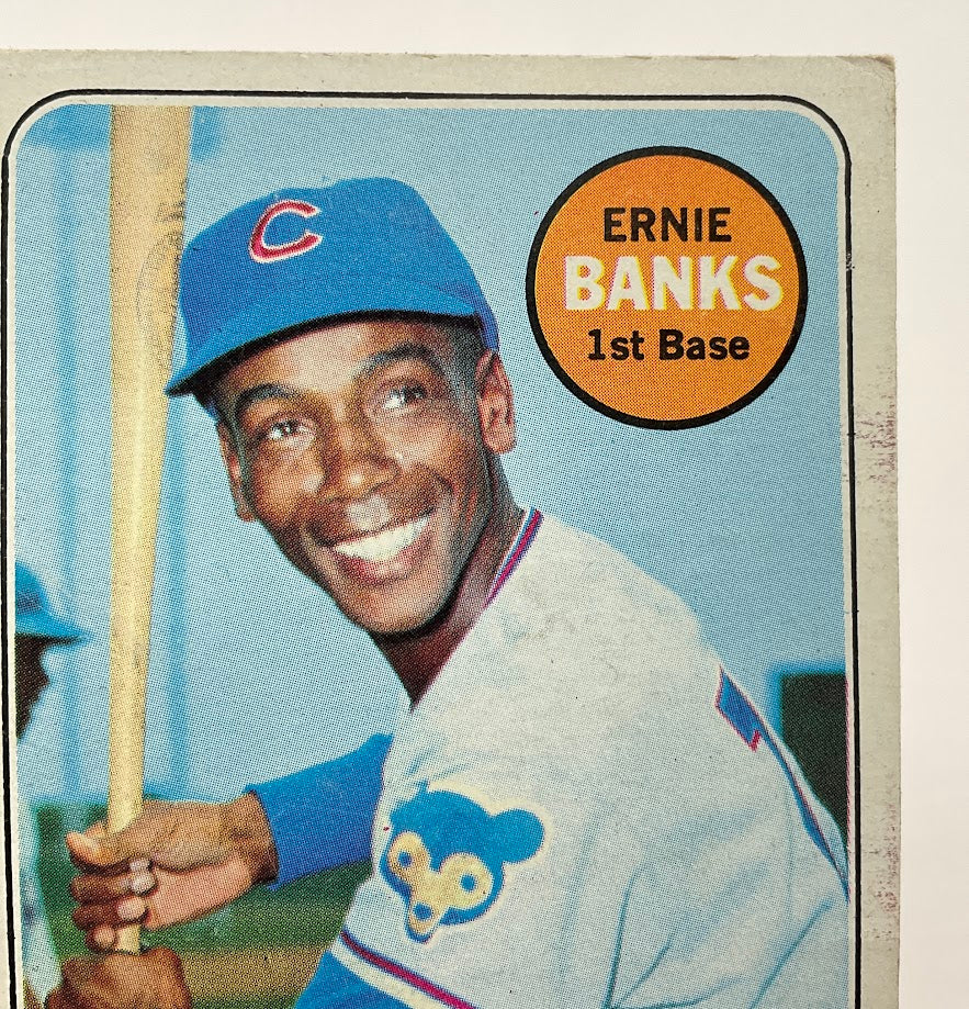 Ernie Banks 1969 Topps #20 Chicago Cubs VG #1 - Collector Store LLC
