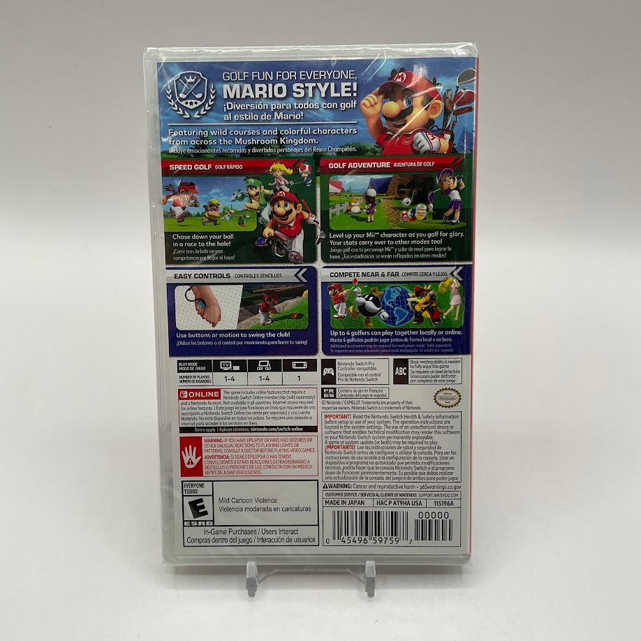 Mario Golf: Super Rush Nintendo Switch Sealed