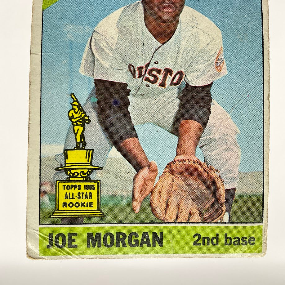 Joe Morgan 1966 Topps #195 Houston Astros PR #2 - Collector Store LLC