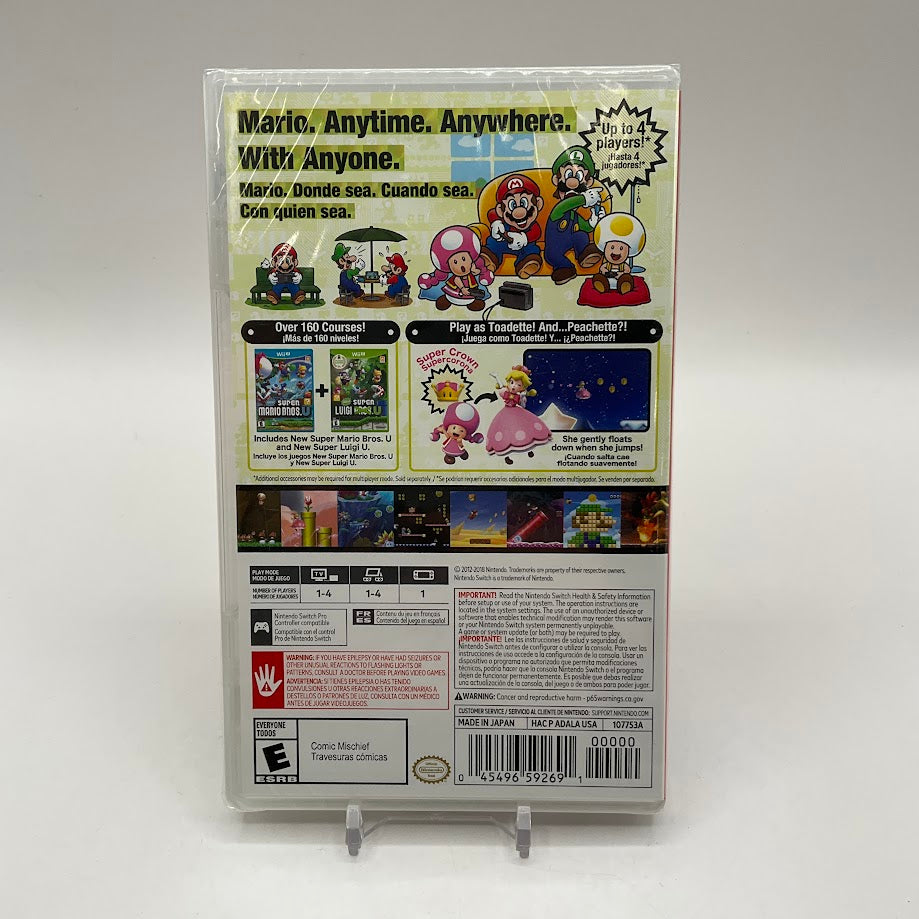 New Super Mario Bros U Deluxe Nintendo Switch Sealed