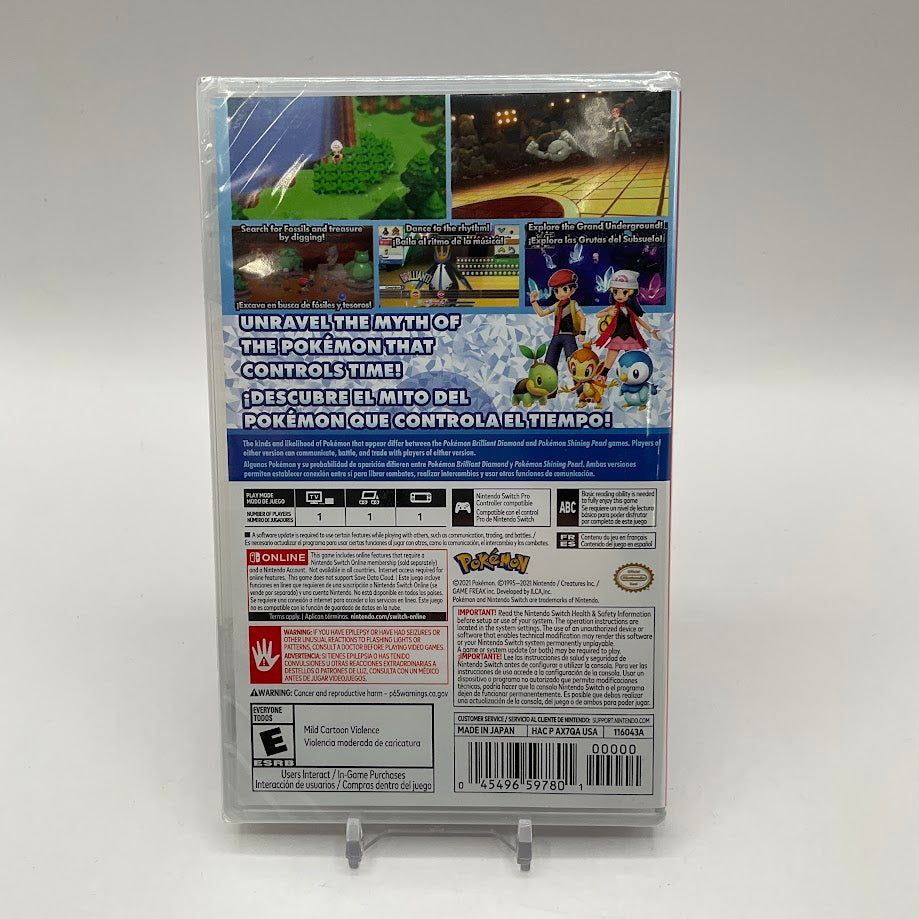 Pokemon Brilliant Diamond Nintendo Switch Sealed