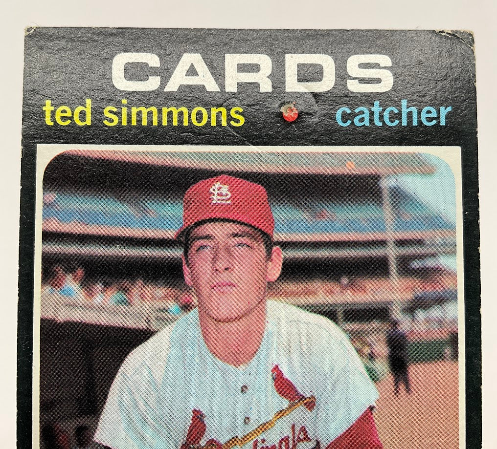 Ted Simmons 1971 Topps RC #117 St. Louis Cardinals VG #2 - Collector Store LLC