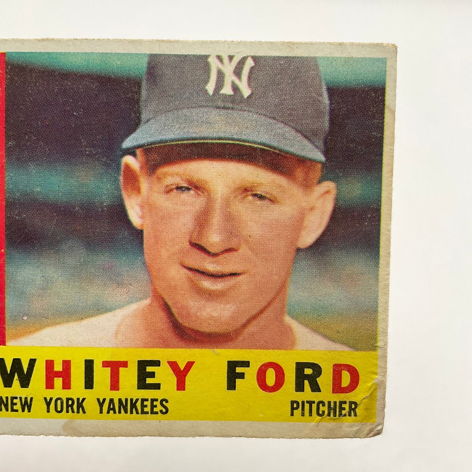 Whitey Ford 1960 Topps #35 New York Yankees GD
