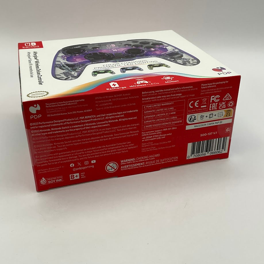 Afterglow Wireless Deluxe Controller Nintendo Switch
