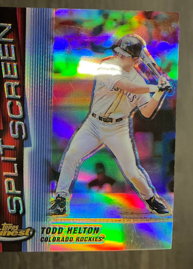 Ben Grieve / Todd Helton 1999 Topps Finest Split Screen Refractor #SS13 - Collector Store LLC