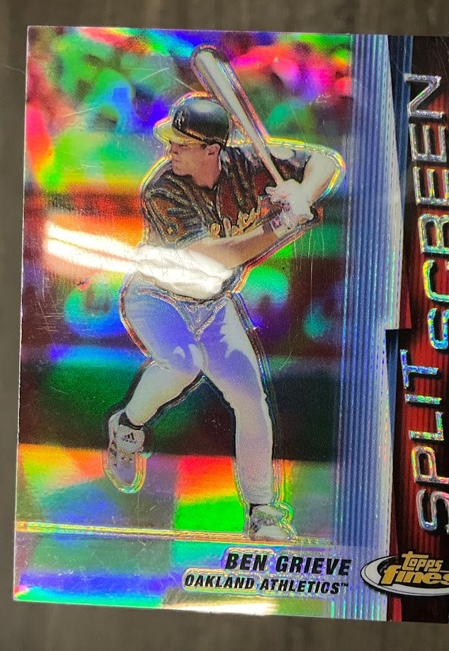 Ben Grieve / Todd Helton 1999 Topps Finest Split Screen Refractor #SS13 - Collector Store LLC