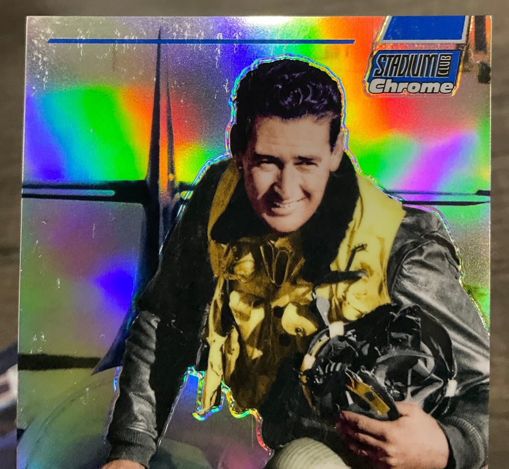 Ted Williams 2022 Topps Stadium Club Chrome Blue Refractor 059/199 #82 - Collector Store LLC