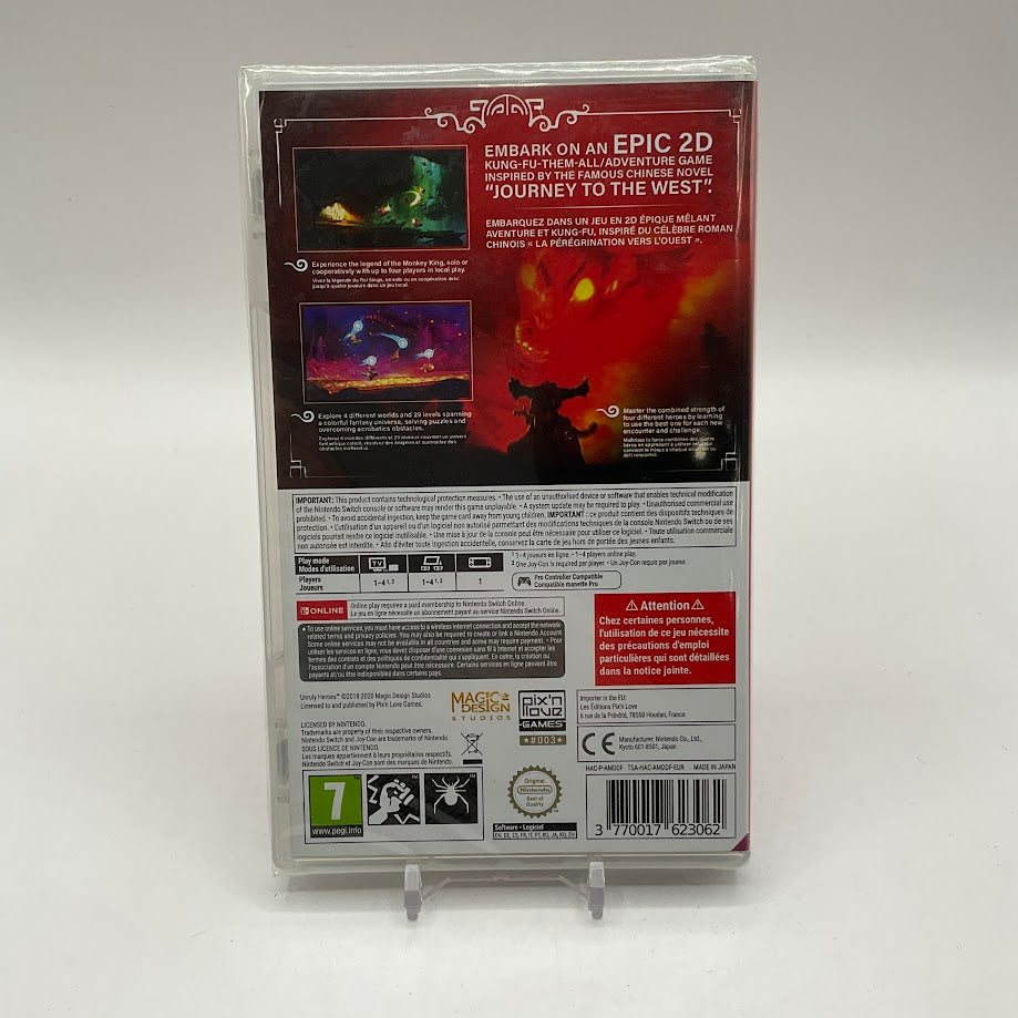 Unruly Heroes PAL Nintendo Switch Sealed