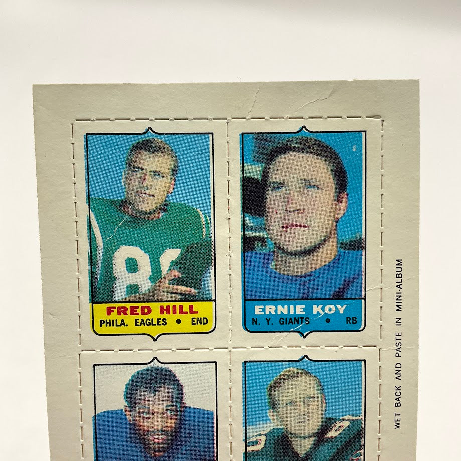 Hill / Koy / McRae / Nobis 1969 Topps Four-in-One #22 GD - Collector Store LLC