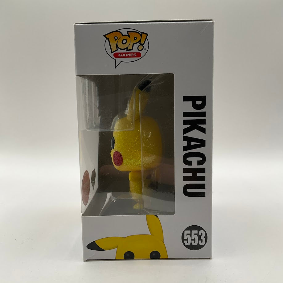 Pikachu Funko Pop! Pokemon #553 Diamond Collection GameStop Exclusive
