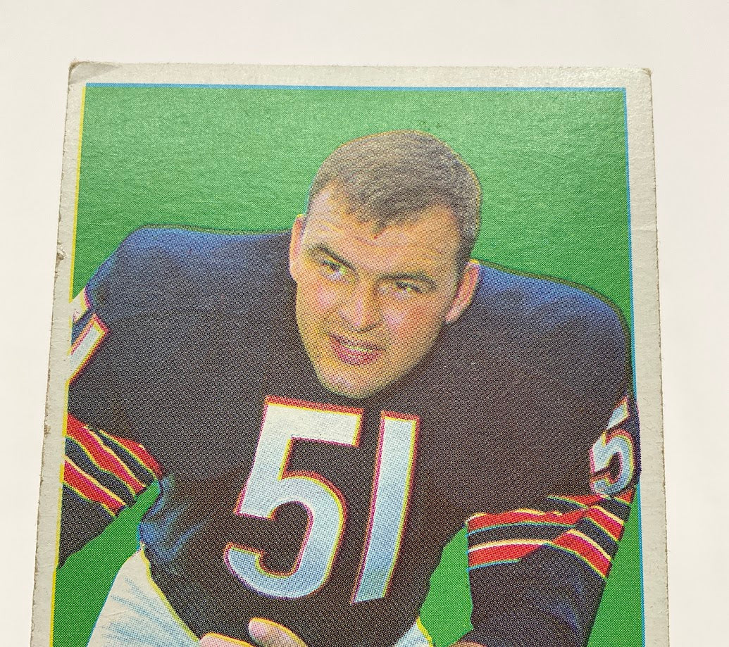 Dick Butkus 1969 Topps #139 Chicago Bears VG - Collector Store LLC