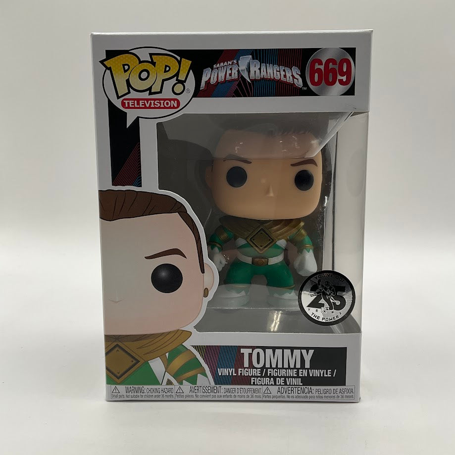 Tommy Funko Pop! Saban's Power Rangers #669 25 Years - Collector Store LLC