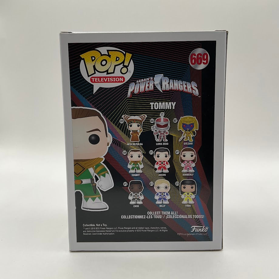 Tommy Funko Pop! Saban's Power Rangers #669 25 Years - Collector Store LLC