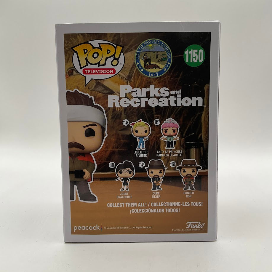 Hunter Ron Funko Pop! Parks & Recreation #1150 Chase Limited Edition