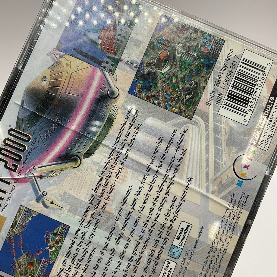 SimCity 2000 Playstation Used