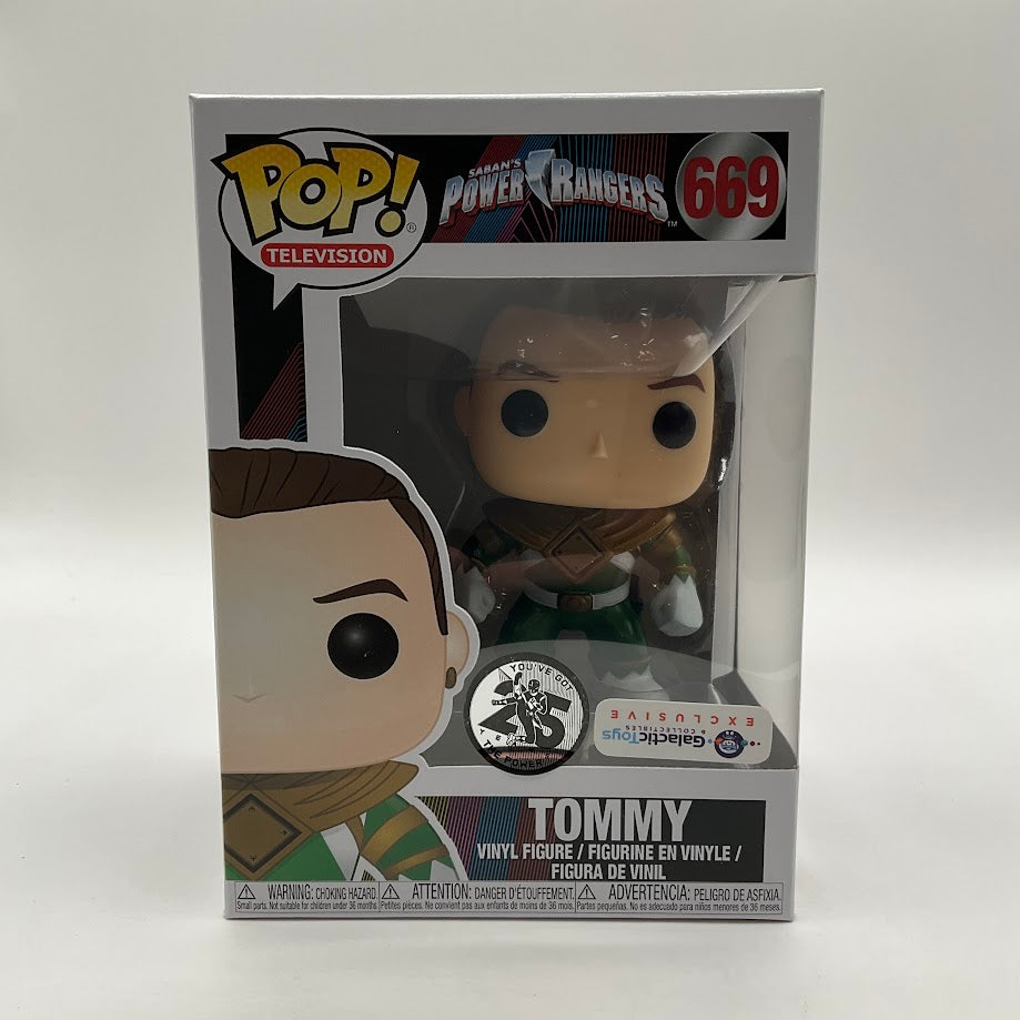 Tommy Funko Pop! Saban's Power Rangers #669 25 Years Galactic Toys - Collector Store LLC