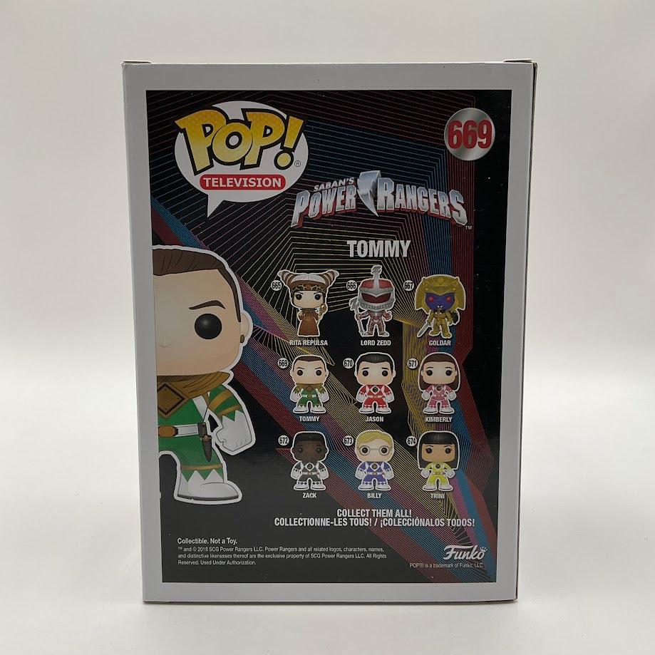 Tommy Funko Pop! Saban's Power Rangers #669 25 Years Galactic Toys - Collector Store LLC