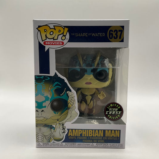 Amphibian Man Funko Pop! The Shape of Water #637 GITD Chase Limited Edition