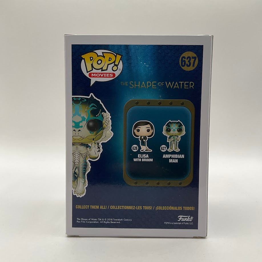 Amphibian Man Funko Pop! The Shape of Water #637 GITD Chase Limited Edition