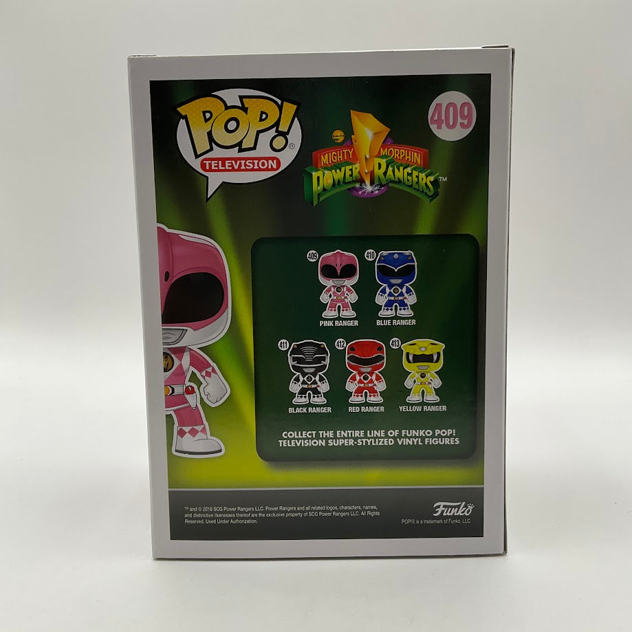 Pink Ranger Funko Pop! Mighty Morphin Power Rangers #409 Morphing GameStop - Collector Store LLC