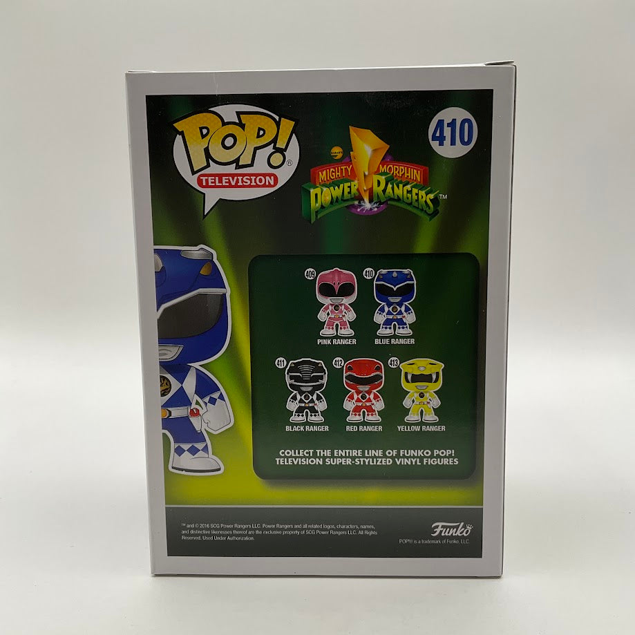 Blue Ranger Funko Pop! Mighty Morphin Power Rangers #410 Morphing GameStop - Collector Store LLC