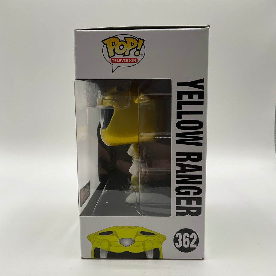 Yellow Ranger Funko Pop! Mighty Morphin Power Rangers #362 GameStop - Collector Store LLC