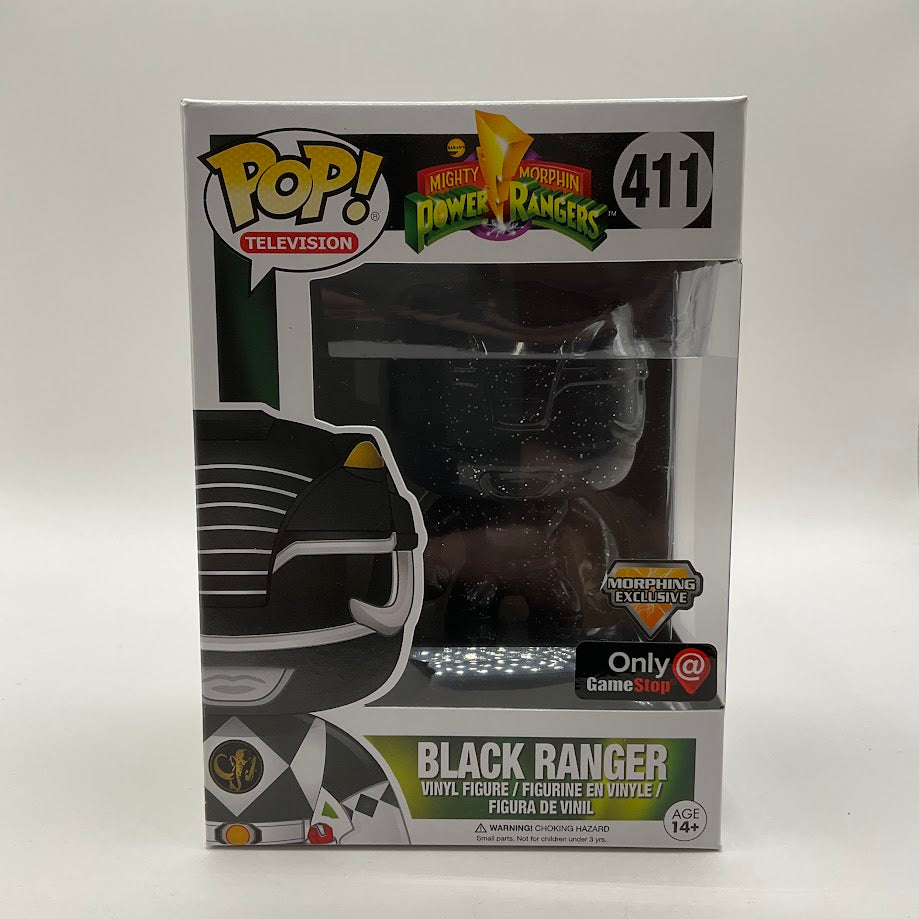 Black Ranger Funko Pop! Mighty Morphin Power Rangers #411 Morphing GameStop - Collector Store LLC