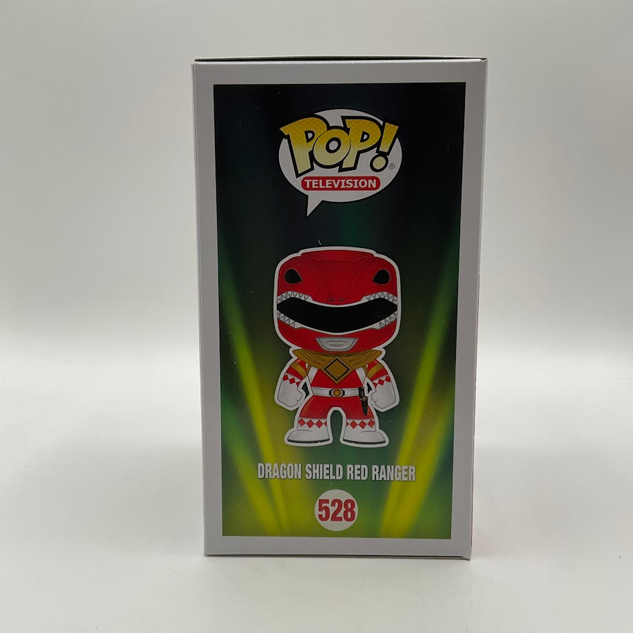 Dragon Shield Red Ranger Funko Pop! Mighty Morphin Power Rangers #528 FYE - Collector Store LLC