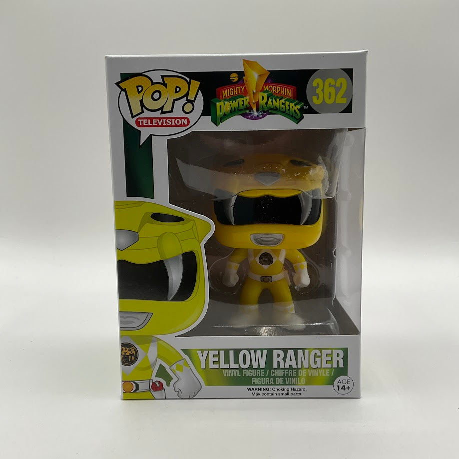 Yellow Ranger Funko Pop! Mighty Morphin Power Rangers #362 - Collector Store LLC
